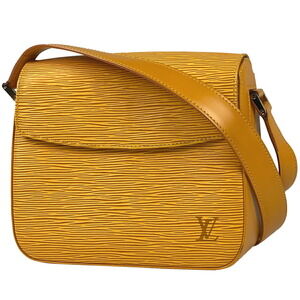 Louis Vuitton Bussi Epi Shoulder Bag Tassili Yellow
